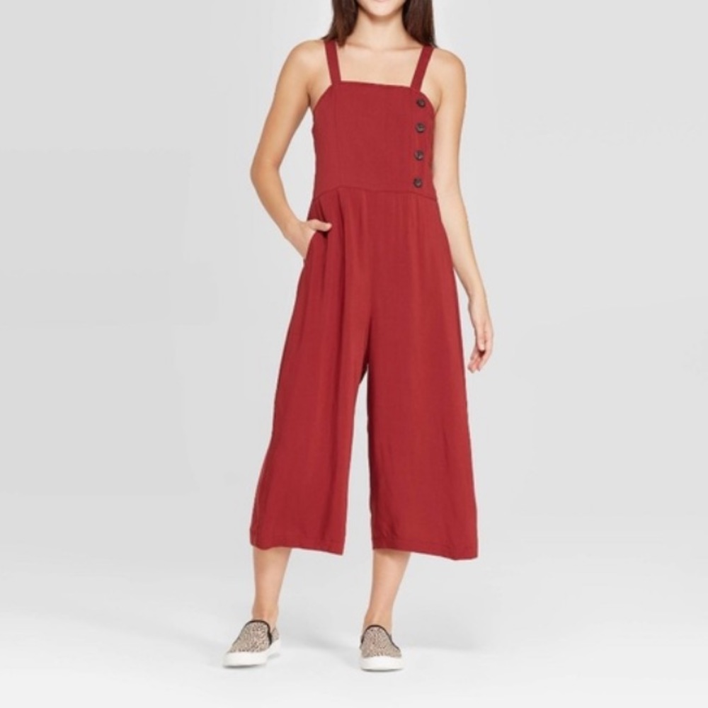 Xhilaration • Red Jumpsuit